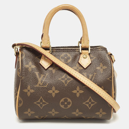 Louis Vuitton: Коричневая сумка  Speedy