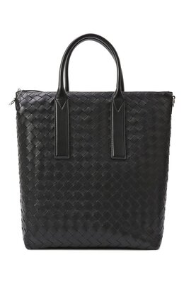 Bottega Veneta: Чёрная сумка 