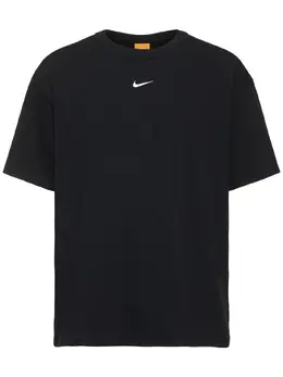 NIKE: Чёрная футболка 