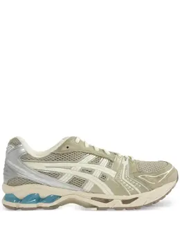 ASICS: Зелёные кроссовки  Gel-Kayano 14