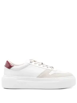 Calvin Klein: Белые кроссовки  Cupsole