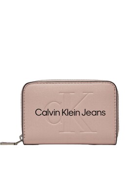 Calvin Klein Jeans: Розовый кошелёк 