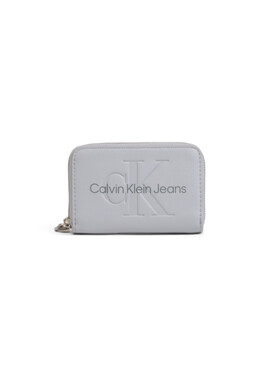 Calvin Klein Jeans: Белый кошелёк 