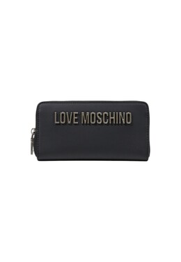 LOVE MOSCHINO: Серый кошелёк 