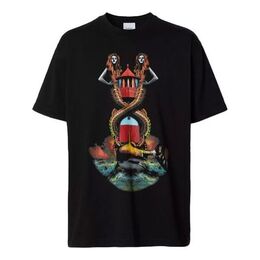 Burberry: Хлопковая футболка 