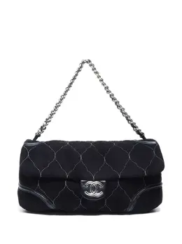 CHANEL Pre-Owned: Чёрная сумка 