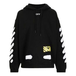 Off-White: Толстовка в полоску 