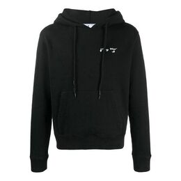 Off-White: Чёрная толстовка 