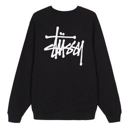 Stussy: Чёрная толстовка 