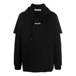 Off-White: Чёрная толстовка 