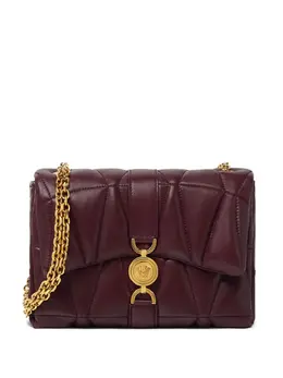 Versace: Бордовая сумка 