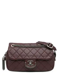 CHANEL Pre-Owned: Красная сумка через плечо 