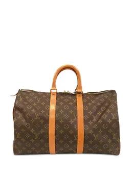 Louis Vuitton Pre-Owned: Коричневая сумка 