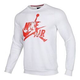 Nike: Белая толстовка 