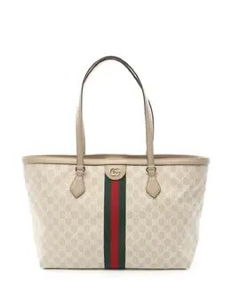 Gucci Pre-Owned: Светлая сумка-шоппер 
