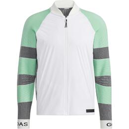 Adidas: Белая куртка 