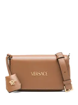 Versace: Коричневая сумка 