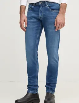 Pepe Jeans: Синие джинсы 