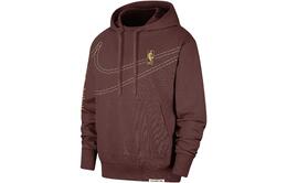 Nike: Коричневая толстовка 