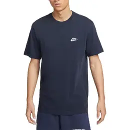 Nike: Синяя футболка 