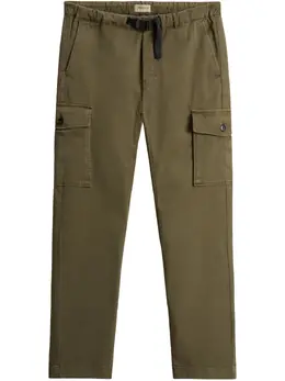 Woolrich: Брюки цвета хаки 
