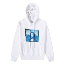 Off-White: Белая толстовка  Mona Lisa