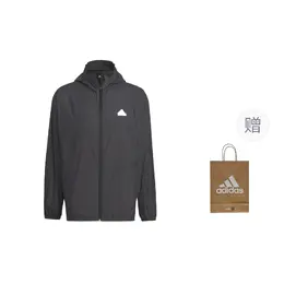 Adidas: Чёрная куртка 