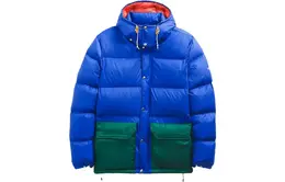 The North Face: Голубая куртка 