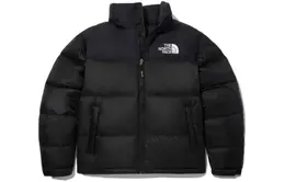 The North Face: Чёрный пуховик 