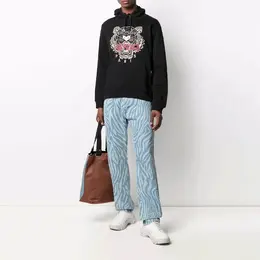 Kenzo: Чёрная толстовка  Tiger Head