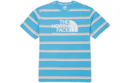 The North Face: Голубая футболка 