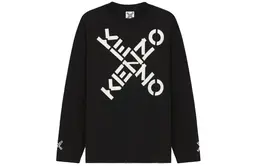 Kenzo: Чёрная футболка 