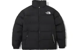 The North Face: Чёрный пуховик 