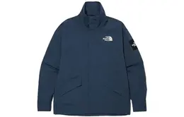 The North Face: Голубая куртка 