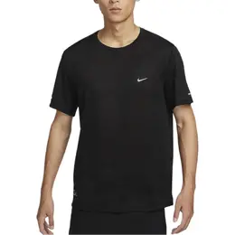 Nike: Чёрная футболка  Dri FIT