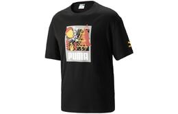 PUMA: Чёрная футболка 