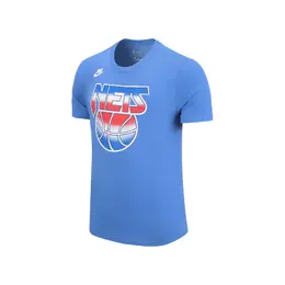 Nike: Голубая футболка 
