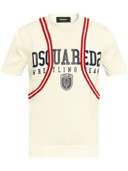 DSQUARED2: Футболка с принтом 
