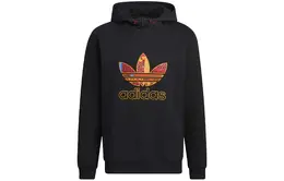 Adidas Originals: Чёрная толстовка 