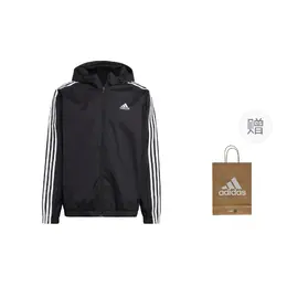 Adidas: Чёрная куртка 