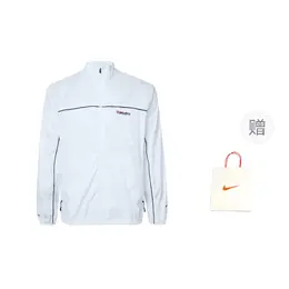 Nike: Белая куртка 