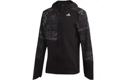 Adidas: Чёрная куртка 