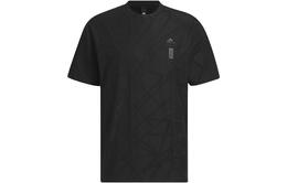 Adidas: Чёрная футболка 