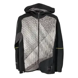 Adidas: Чёрная куртка 