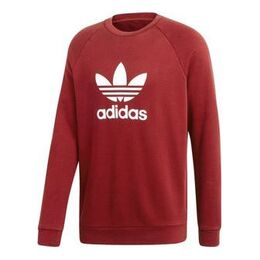 Adidas: Красная толстовка  Originals Trefoil