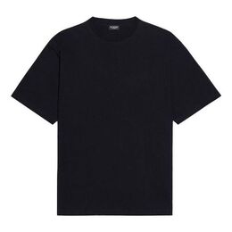 Balenciaga: Чёрная футболка 
