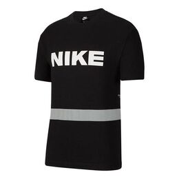 Nike: Чёрная футболка 