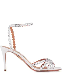 Aquazzura: Белые сандалии  Tequila