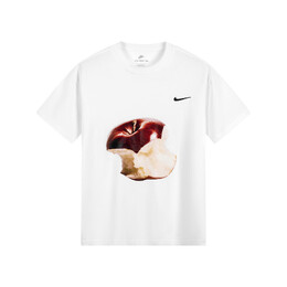 Nike: Белая футболка 
