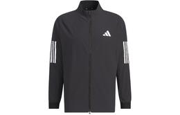 Adidas: Чёрная куртка 